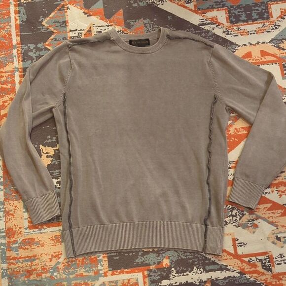 F/X Fusion Austin Crew sweater in a walnut color - Picture 1 of 5